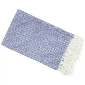 Image of Seasons Zinnia Summer Blanket (One Size) (Royal Blue) - Royal Blue