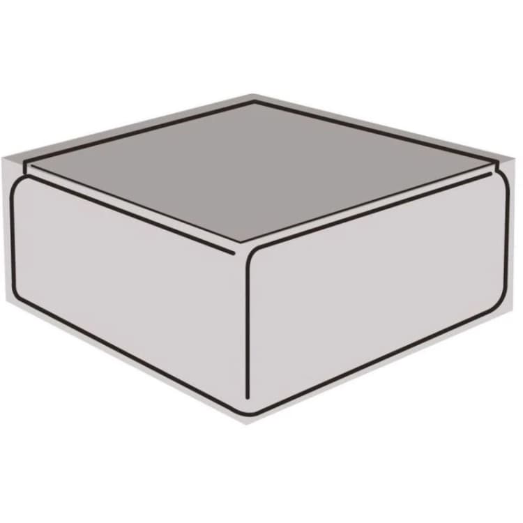 Image of Garland Small Coffee Table Cover Black, 5 Year Warranty W3678