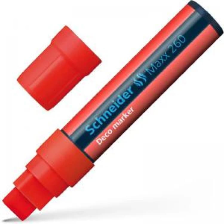 Image of Maxx 260 Chalk Marker Chisel Tip RD PK5 EXR49468SQ