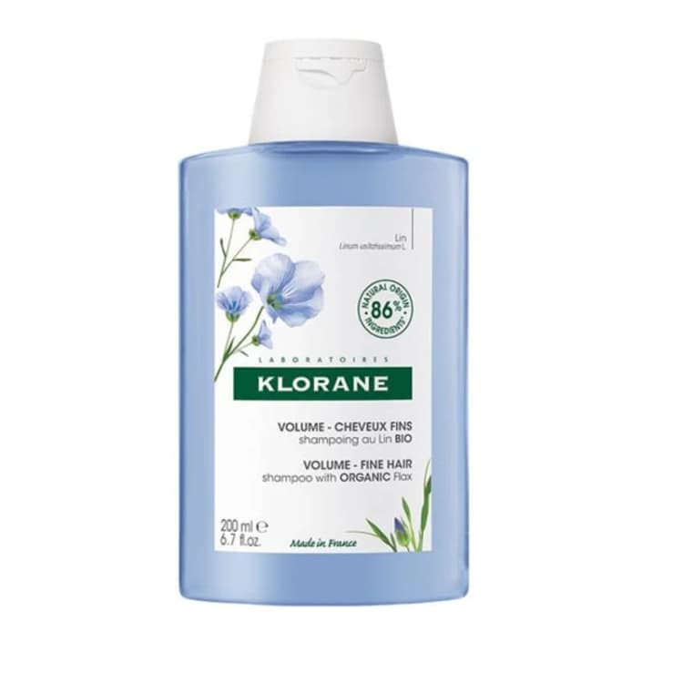 Image of Klorane Flax Fiber Volume Shampoo for Fine Hair 200ml