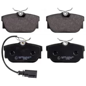 Image of Brake Pad Set 16412 by Febi Bilstein Rear Axle