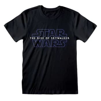 Image of Star Wars IX - Logo Unisex Large T-Shirt - Black