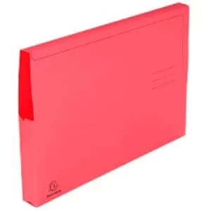 Image of Exacompta Pocket Wallets SUPER A4, Red, 3 Packs of 50