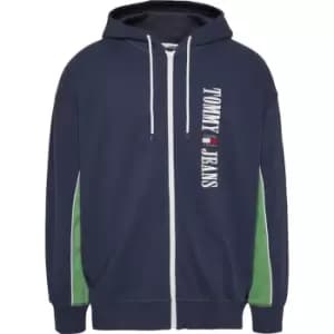 Image of Tommy Jeans Tjm Ovz Archive Zipthru - Blue