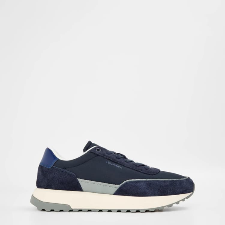 Image of Calvin Klein Mens Reprieve Runners Navy/Granite male 9 (43)