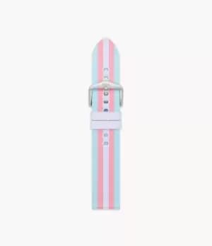 Image of Fossil Unisex 20mm Multicolour rPET Strap