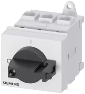 Image of Siemens 32A 3 Switch Disconnector, Size 2 Fuse Size