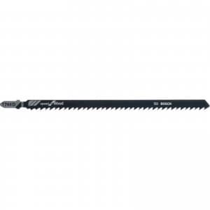 Image of Bosch T744 D Wood Cutting Jigsaw Blades Pack of 3