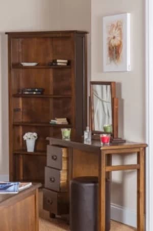Image of Boston Dressing Table Mirror, Dark Brown