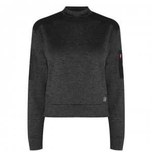 Image of New Balance Long Sleeve Active Top - Dk Grey