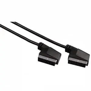 Image of Hama Scart Connecting Cable Plug - Plug 3m