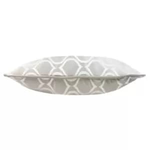 Image of Solitaire Embroidered Rectangular Cushion Feather, Feather / 30 x 50cm / Polyester Filled