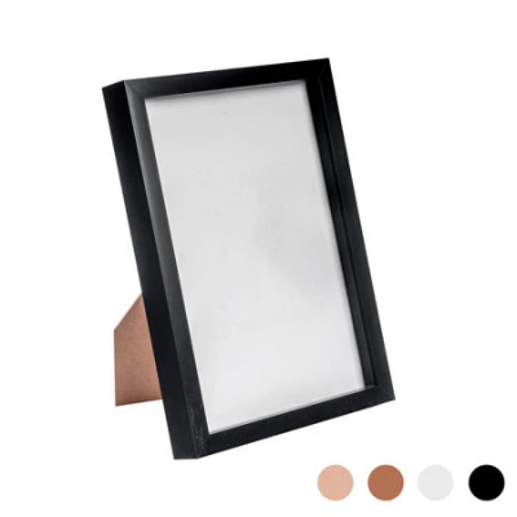 Image of Nicola Spring 3D Box Photo Frame - A4 (8 X 12") - Black
