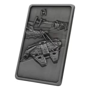 Image of Star Wars Iconic Scene Collection Limited Edition Ingot The Millenium Falcon