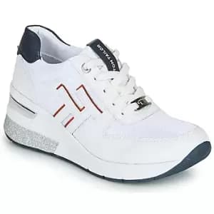 Image of Tom Tailor JISEL womens Shoes Trainers in White,7.5