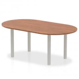 Image of Trexus Boardroom Table 1800x1200x730mm Walnut Ref I000143