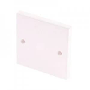 Image of Wickes Flex Outlet Blanking Plate - White