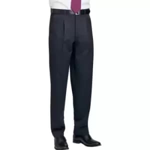 Image of Brook Taverner Mens Concept Atlas Trousers (32R) (Charcoal)