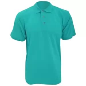 Image of Kustom Kit Workwear Mens Short Sleeve Polo Shirt (XS) (Turquoise)
