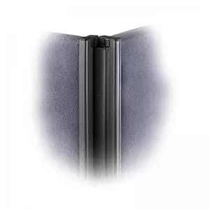 Image of Floor standing fabric screen 2 way panel linking strip 1500mm