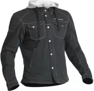 Image of Lindstrands Bjurs Motorcycle Textile Jacket, black-grey, Size 50, black-grey, Size 50