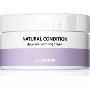 Image of The Saem Natural Condition Avocado Moisturising Cream Cleanser With Avocado 300ml