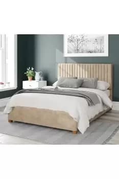 Image of Grant Upholstered Ottoman Storage Bed, Kimiyo Linen Fabric