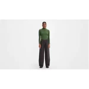 Image of LEVIS Folded Pleated Baggy Dad Jeans - Grey