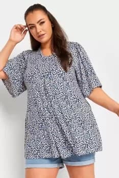 Image of Floral Ditsy Print Top
