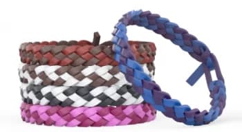Image of Mosquito Co Insect Repellent Leather Bracelets - Assorted - 5pk