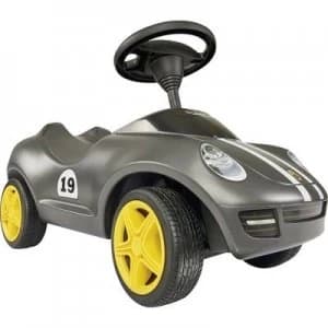 Image of BIG Baby Porsche silver with racing strips