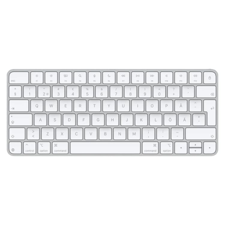 Image of Apple Apple Magic keyboard Universal USB + Bluetooth QWERTY Finnish, Swedish White MXCL3S/A