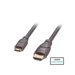 Image of Lindy Mini HDMI to HDMI Cable 0.5m