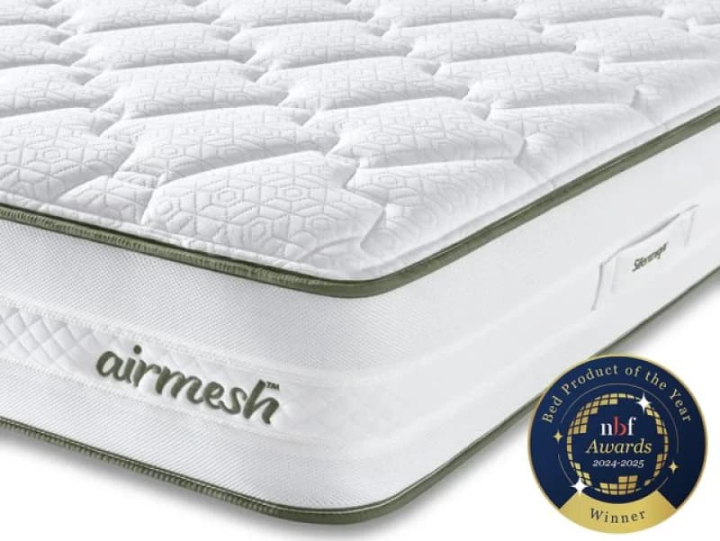 Image of Silentnight Airmesh Mirapocket 1600 6ft Super King Size Mattress