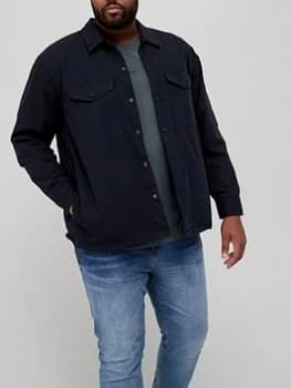 Image of Hugo Boss Lovel 7 Overshirt Black Size 3XL Men