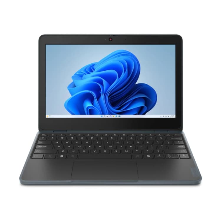 Image of Lenovo 100w Gen 5 Intel N N150 Laptop 29.5cm (11.6") HD 8GB LPDDR5-SDRAM 128GB SSD WiFi 6E (802.11ax) Windows 11 Pro English Grey 83LD0000