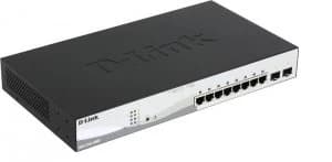 Image of D-Link Web Smart DGS-1210-10MP 8 Port smart Switch