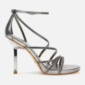 Image of Guess Womens Axen 2 Heeled Sandals - Black - UK 7