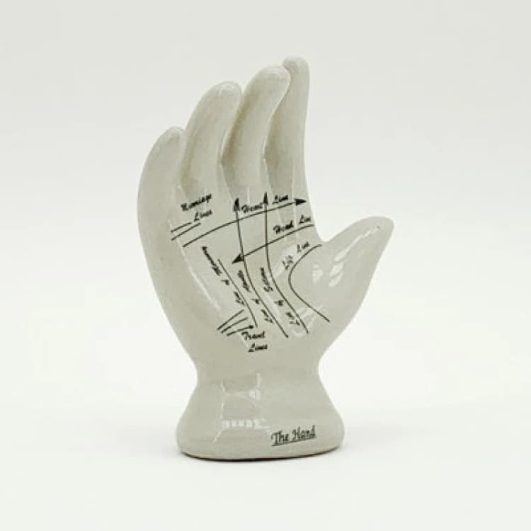 Image of GEKO 7" Palmistry Hand Ornament - L8 x W8 x H17cm 5027015007263