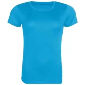 Image of Awdis Womens/Ladies Cool Recycled T-Shirt (M) (Sapphire Blue)
