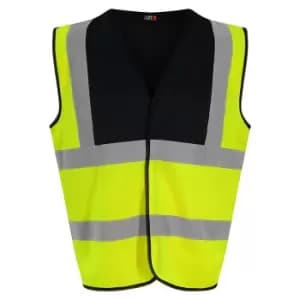 Image of PRO RTX High Visibility Unisex Waistcoat (XL) (Yellow/Black)