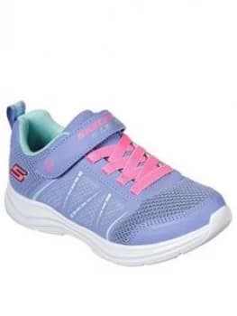 Image of Skechers Toddler Girl Glimmer Kicks Trainer, Purple, Size 12 Younger