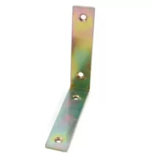 Image of Steel from Corner l Shape Brace Angle Bracket - Size 75 x 75 x17mm - Pack of 2