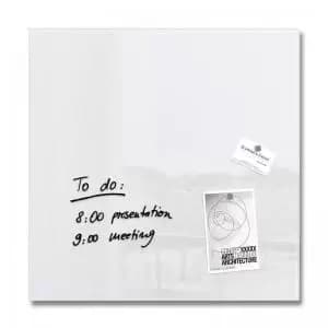 Image of Magnetic Glass Board 450x450x9mm - Super White