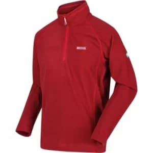 Image of Regatta Mens Montes Fleece Colour: Delhi Red, Size: M