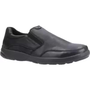 Image of Hush Puppies Mens Aaron Slip On Leather Loafer Shoes UK Size 7 (EU 41)