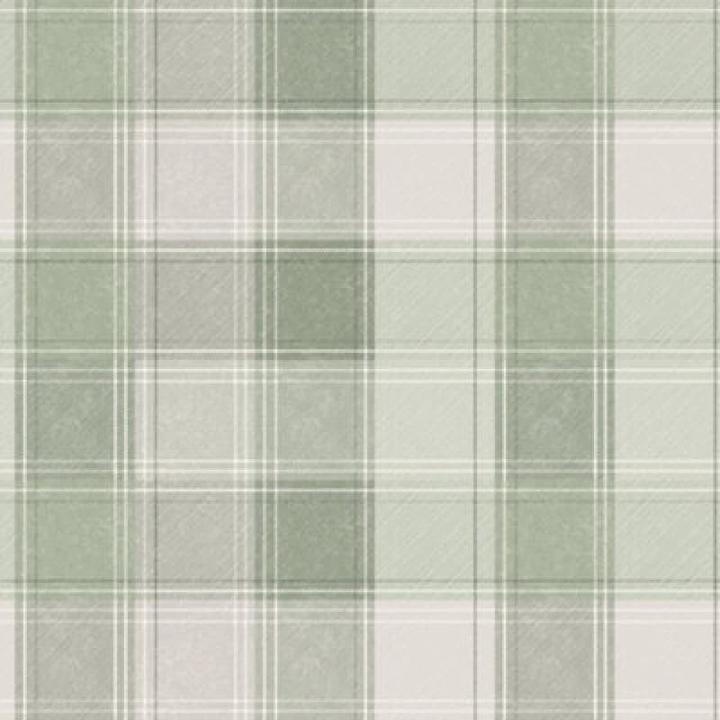 Image of Arthouse Arthouse Check Green Wallpaper