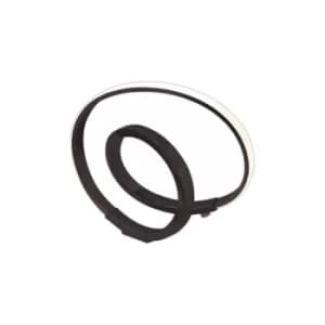Image of Infinity Table Lamp 12W LED 2800K, 1000lm, Brown Oxide, White Acrylic