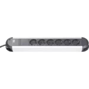 Image of Bachmann 331010 Power strip 6x Aluminium , Black PG connector