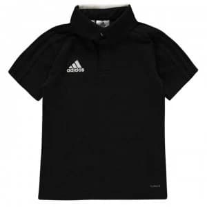 Image of adidas Condivo Polo Shirt Junior Boys - Black/White